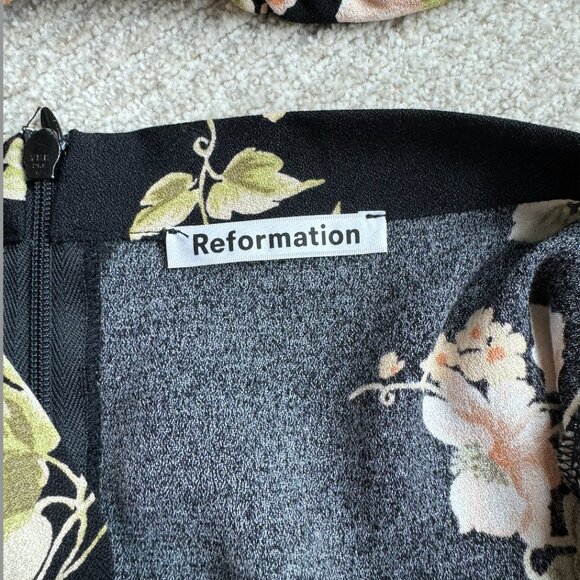 Reformation Florian Two-Piece Dress, Size 0 - Picture 5 of 6